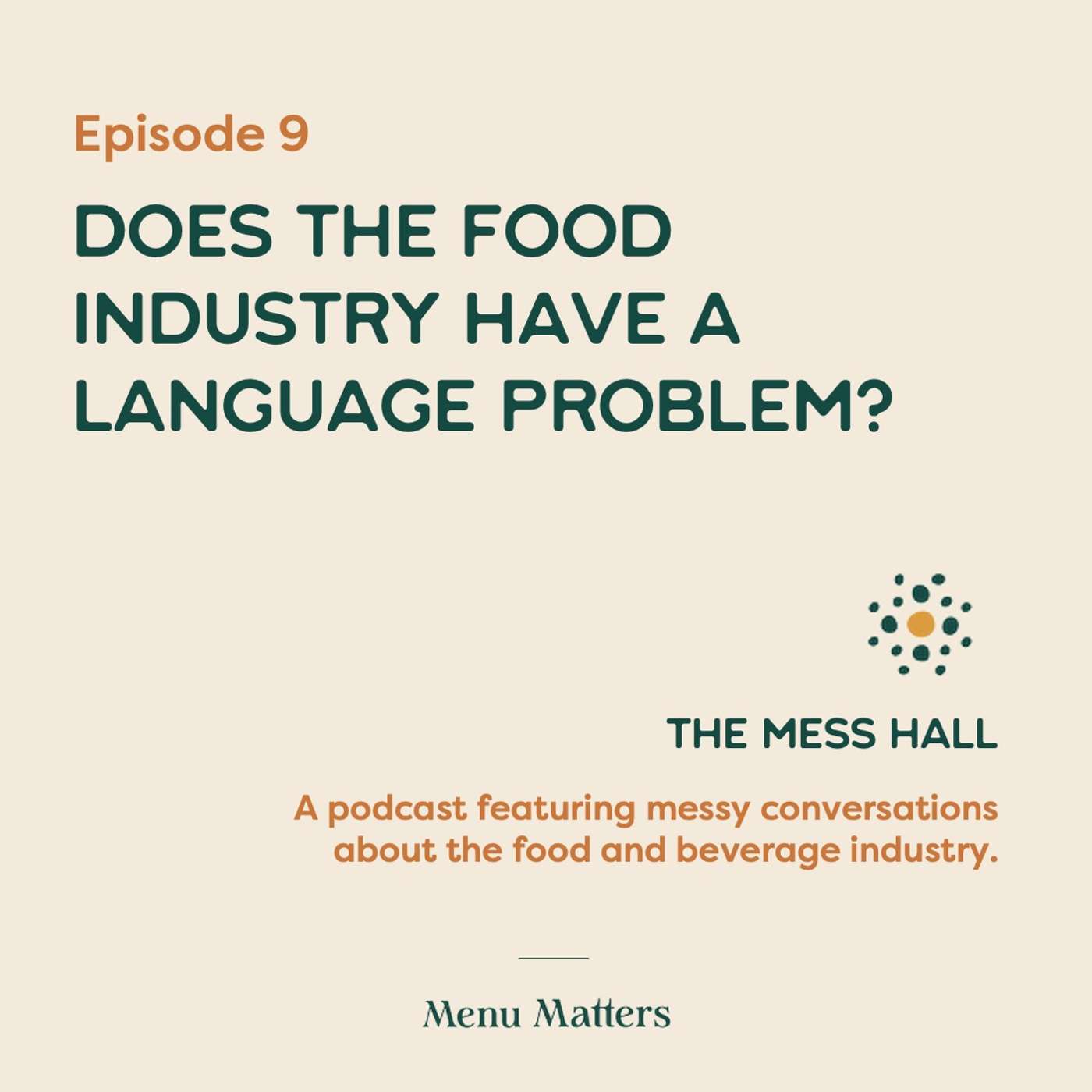 Does the food industry have a language problem?