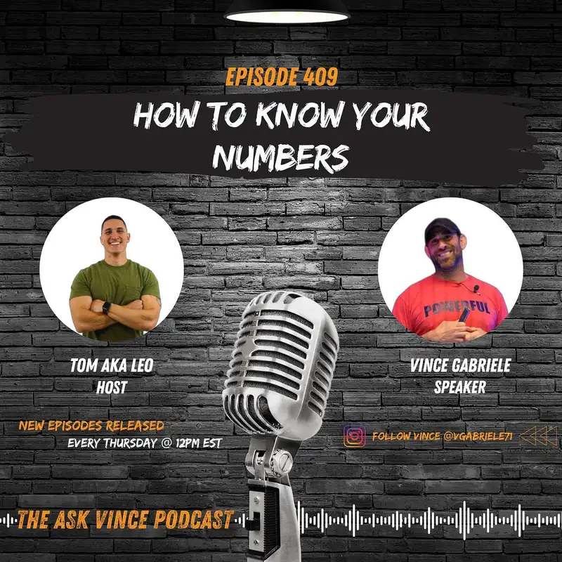 Ask Vince: How to Know Your Numbers