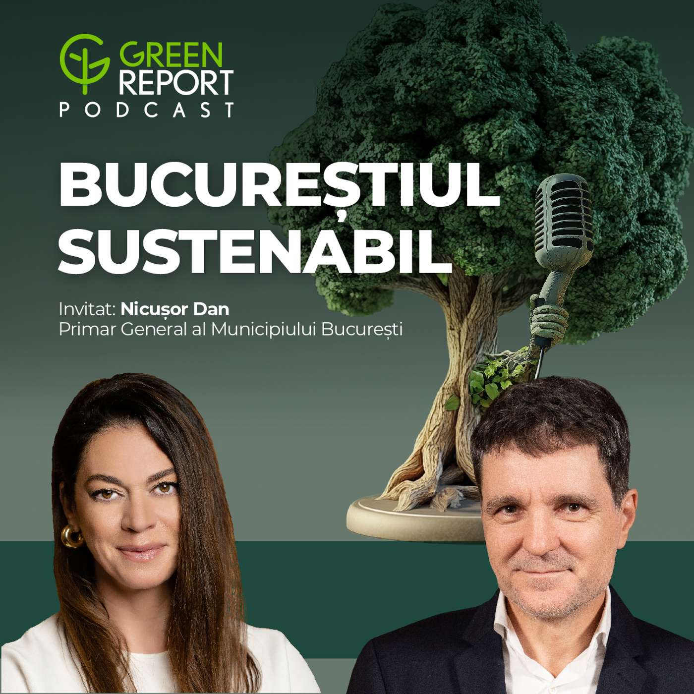 Cât de verde e viitorul Bucureștiului? | Green Report Podcast | Invitat: Nicușor Dan