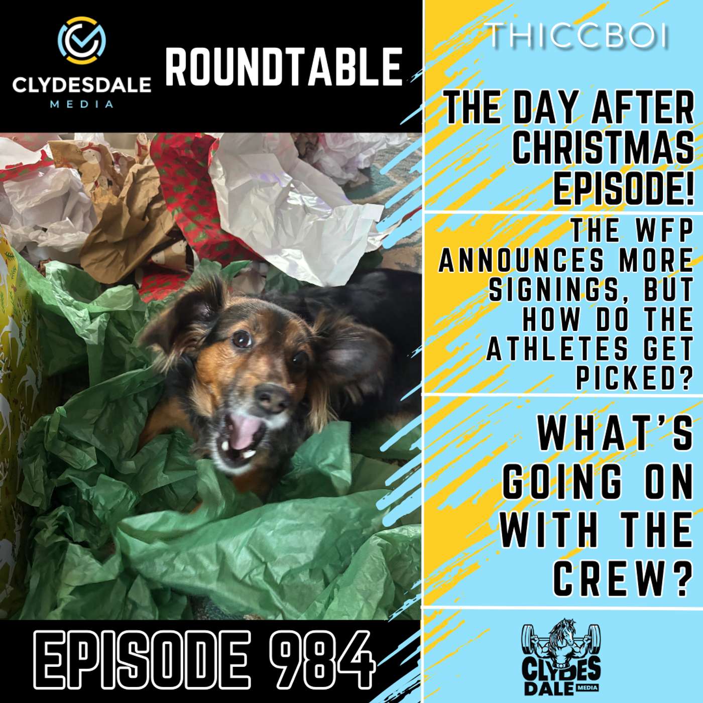 Clydesdale Media Roundtable - The WFP are now Talking! episode artwork