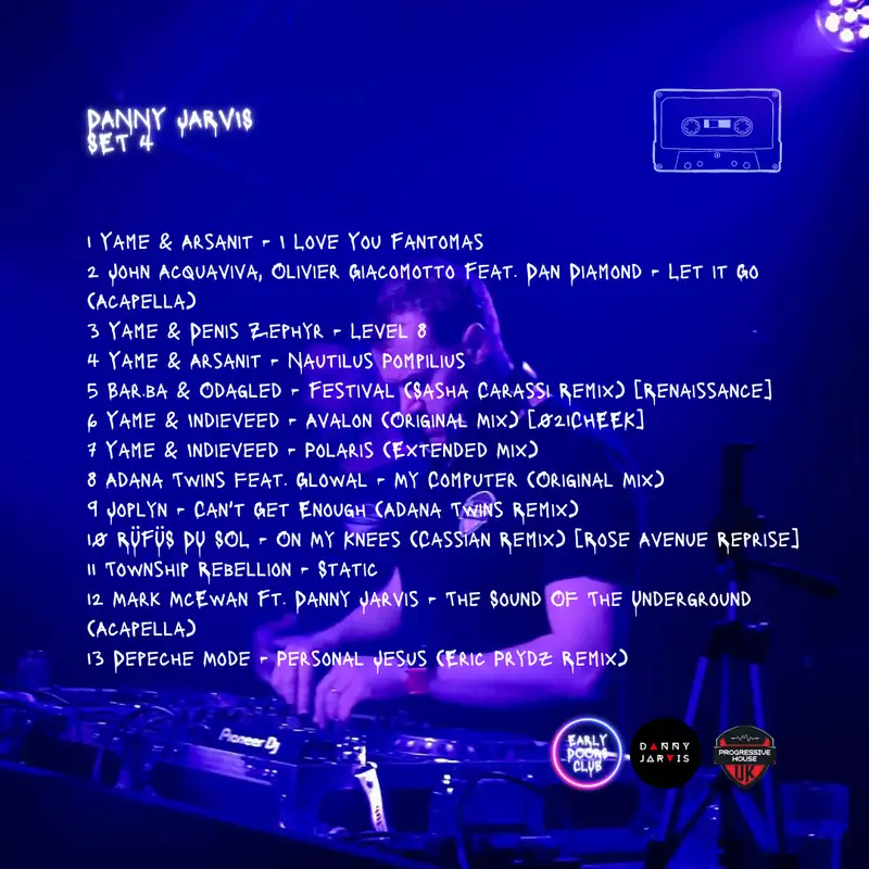 Danny Jarvis - Early Doors Club Set 4 20052023