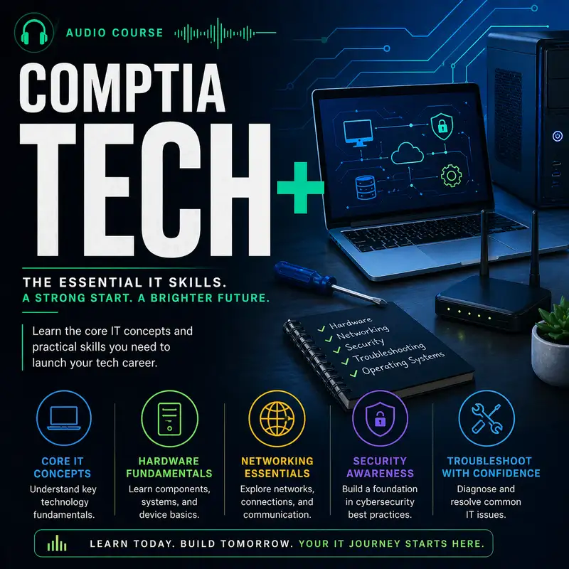 Certified - CompTIA Tech+ Audio Course