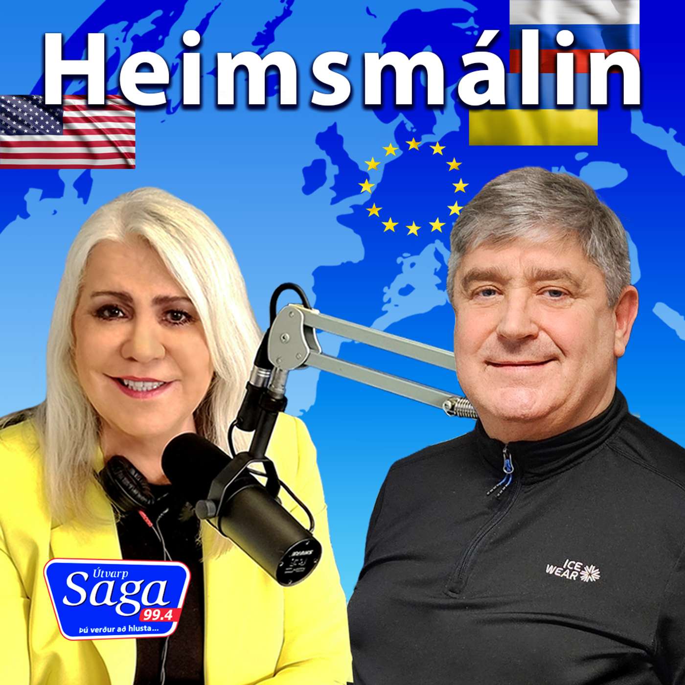 Arnþrúður Karlsdóttir og Guðmundur Franklín Jónsson ræða stóru málin á erlendum vettvangi episode artwork