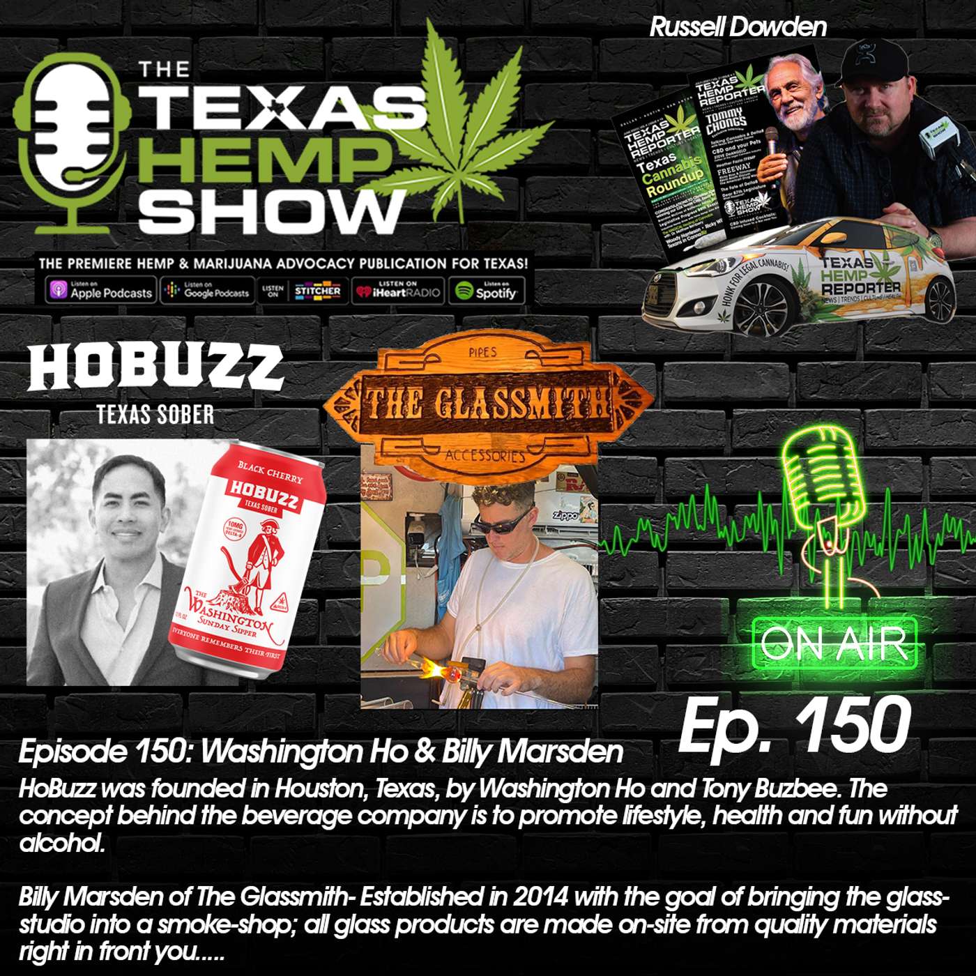 Ep. # 150 East Side Hemp Fest with episode artwork
