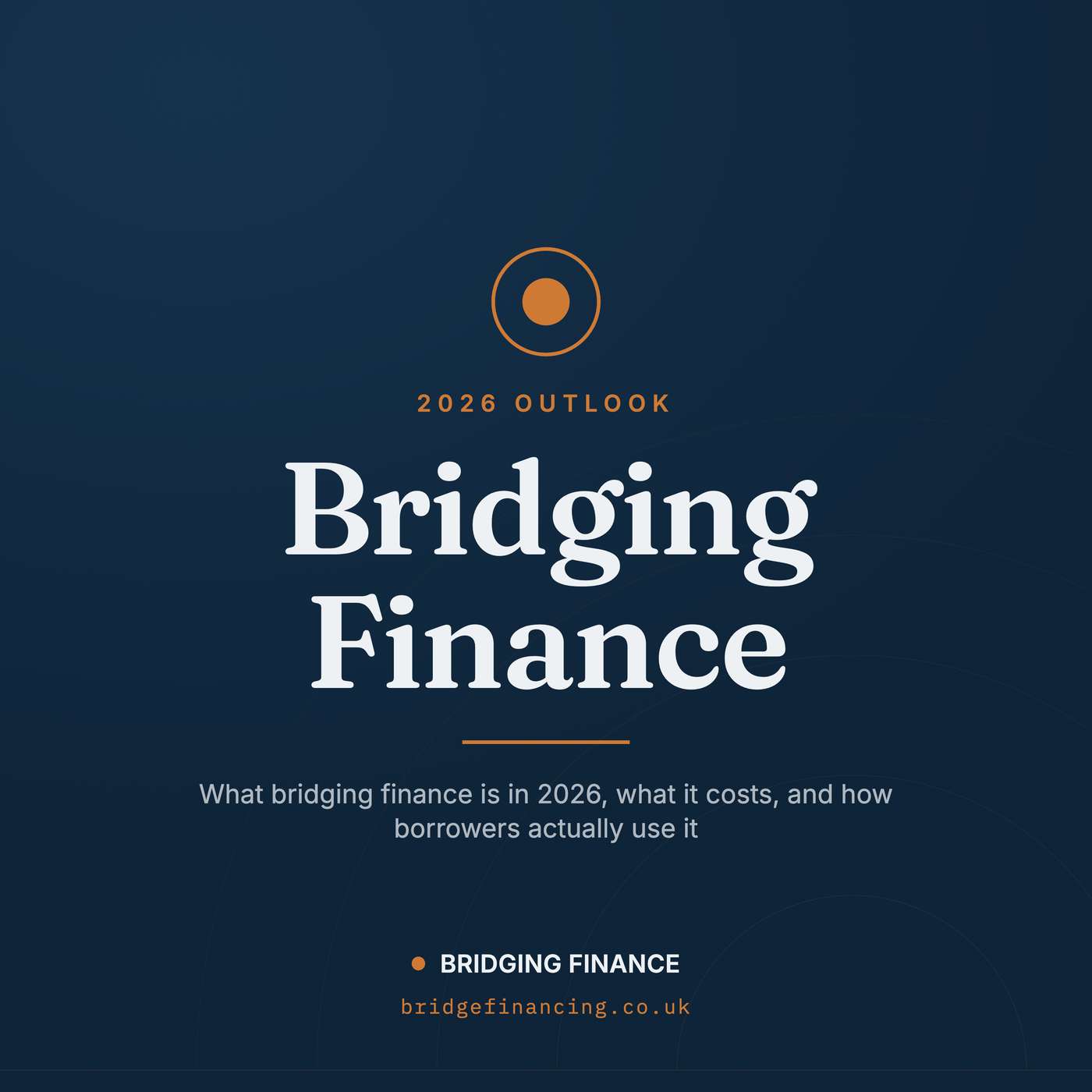Bridging Finance