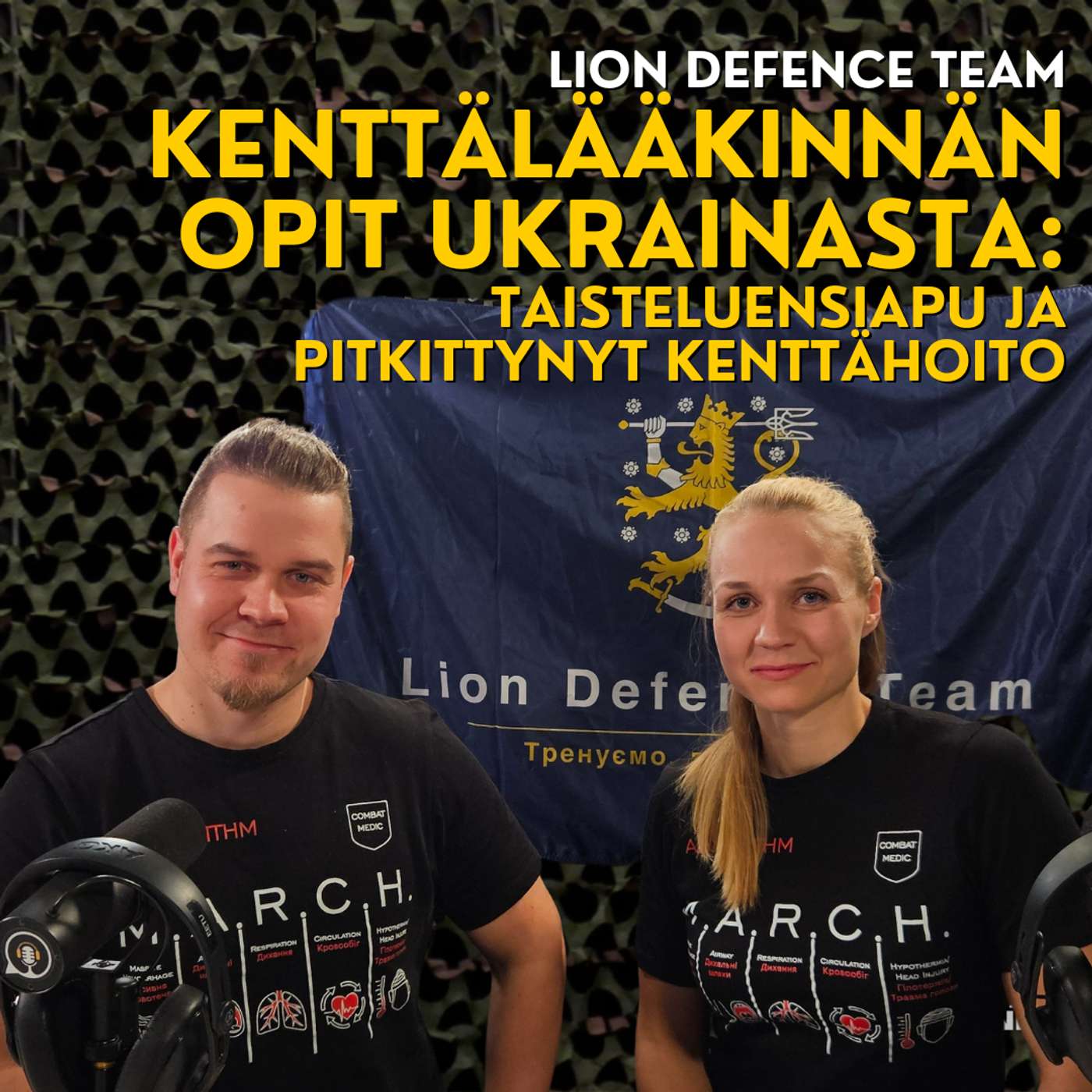 Kenttälääkinnän opit Ukrainasta: Taisteluensiapu ja pitkittynyt kenttähoito - Lion Defence Team