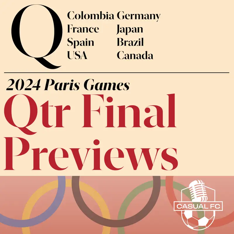 2024 Paris Olympic Footy: Qtr Finals