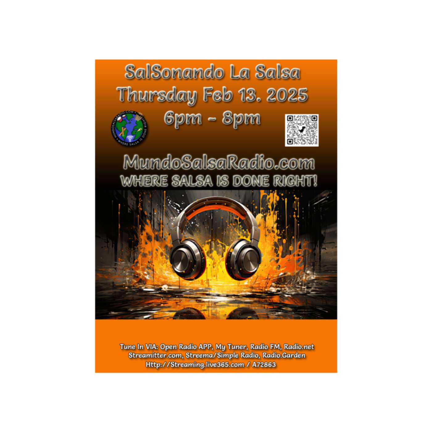 SalSonando La Salsa DJ Eddie Feb 13 2-25 Show #92 episode artwork