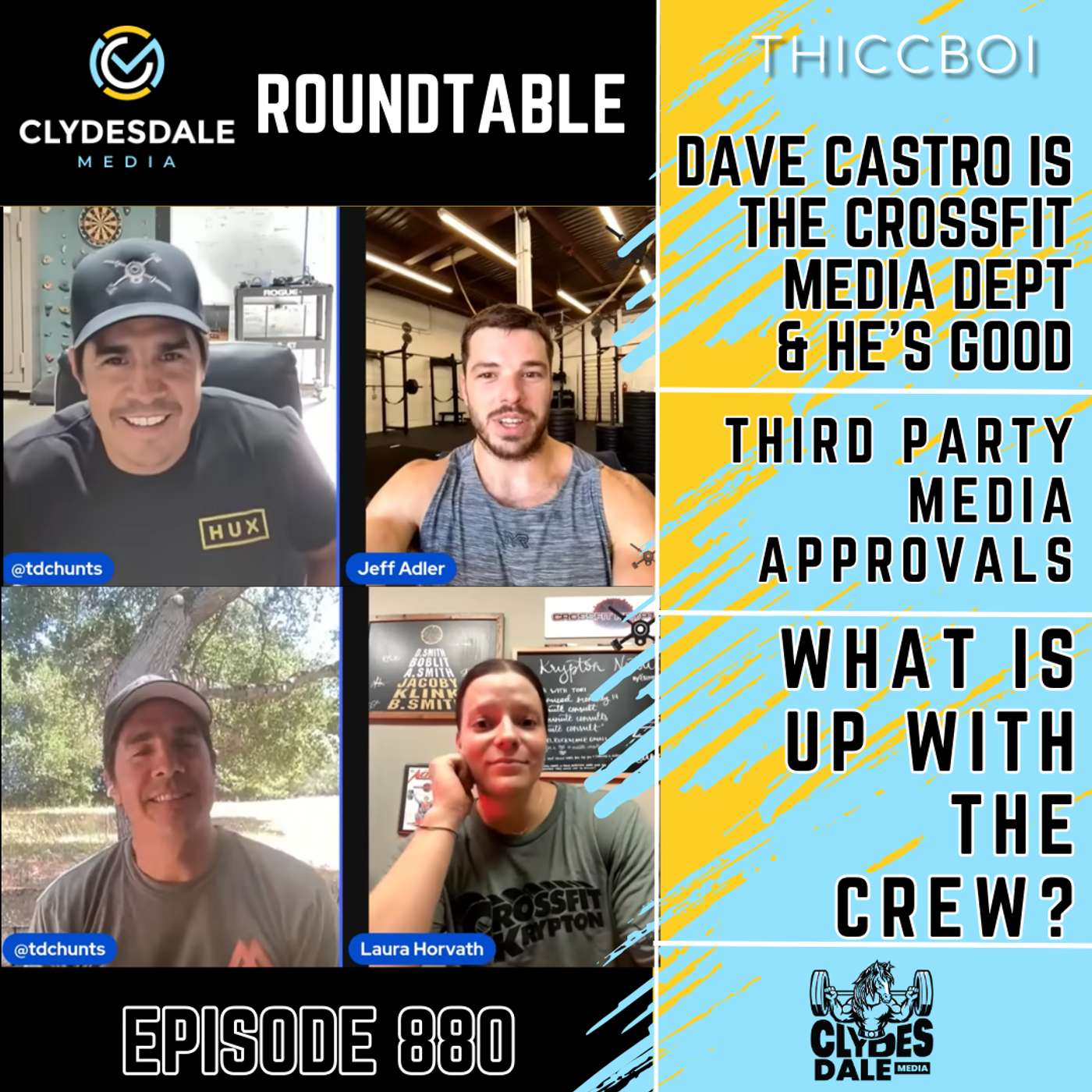 Clydesdale Media Roundtable | Dave is Castro Now The Media Department & He's Good! episode artwork