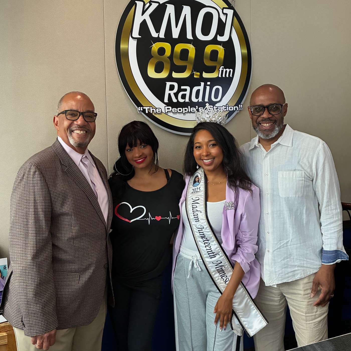 06-05-26 Rev. William Pierce, Pageant Advisor for the Miss Juneteenth Minnesota Pageant, and Sannia Eliza, Madam Juneteenth Minnesota 2025, talk with Freddie & Chantel about the 3rd Annual Miss Juneteenth Minnesota Pageant and empowering Black generations episode artwork
