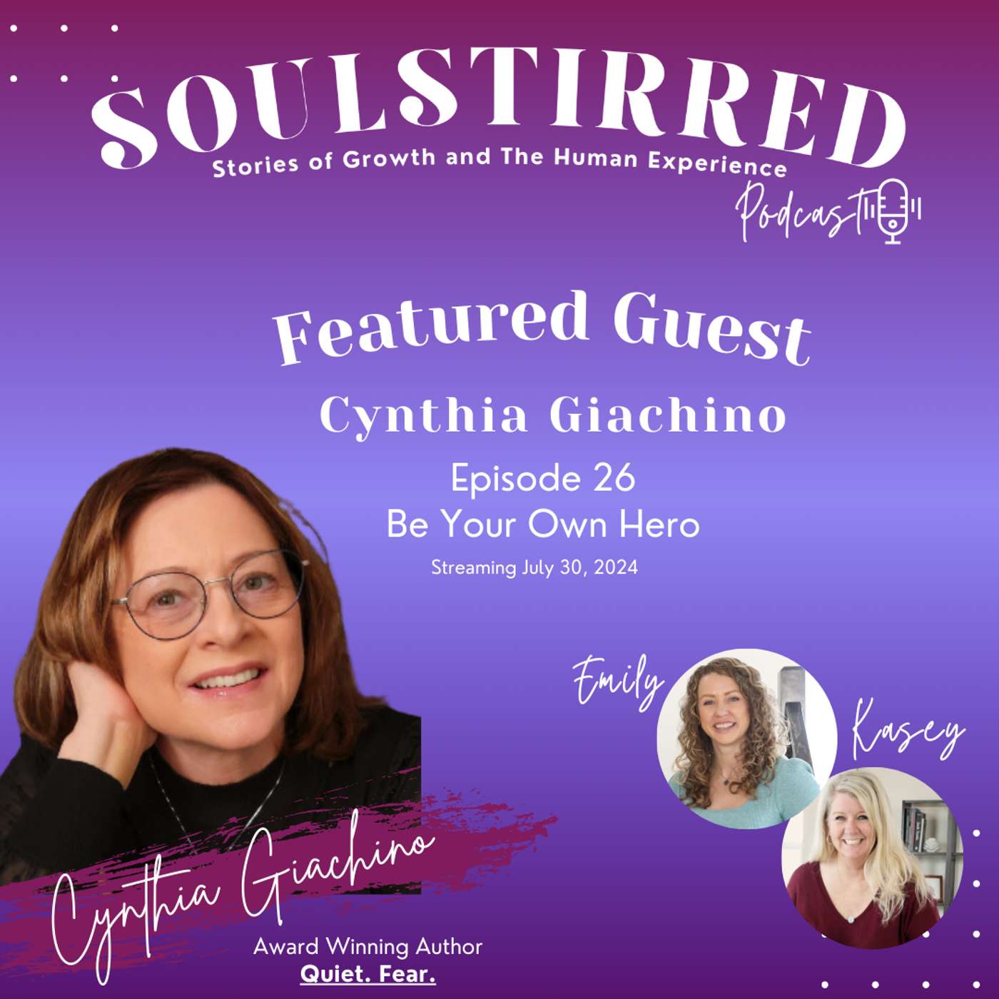 Episode 25: Be Your Own Hero with Cynthia Giachino episode artwork