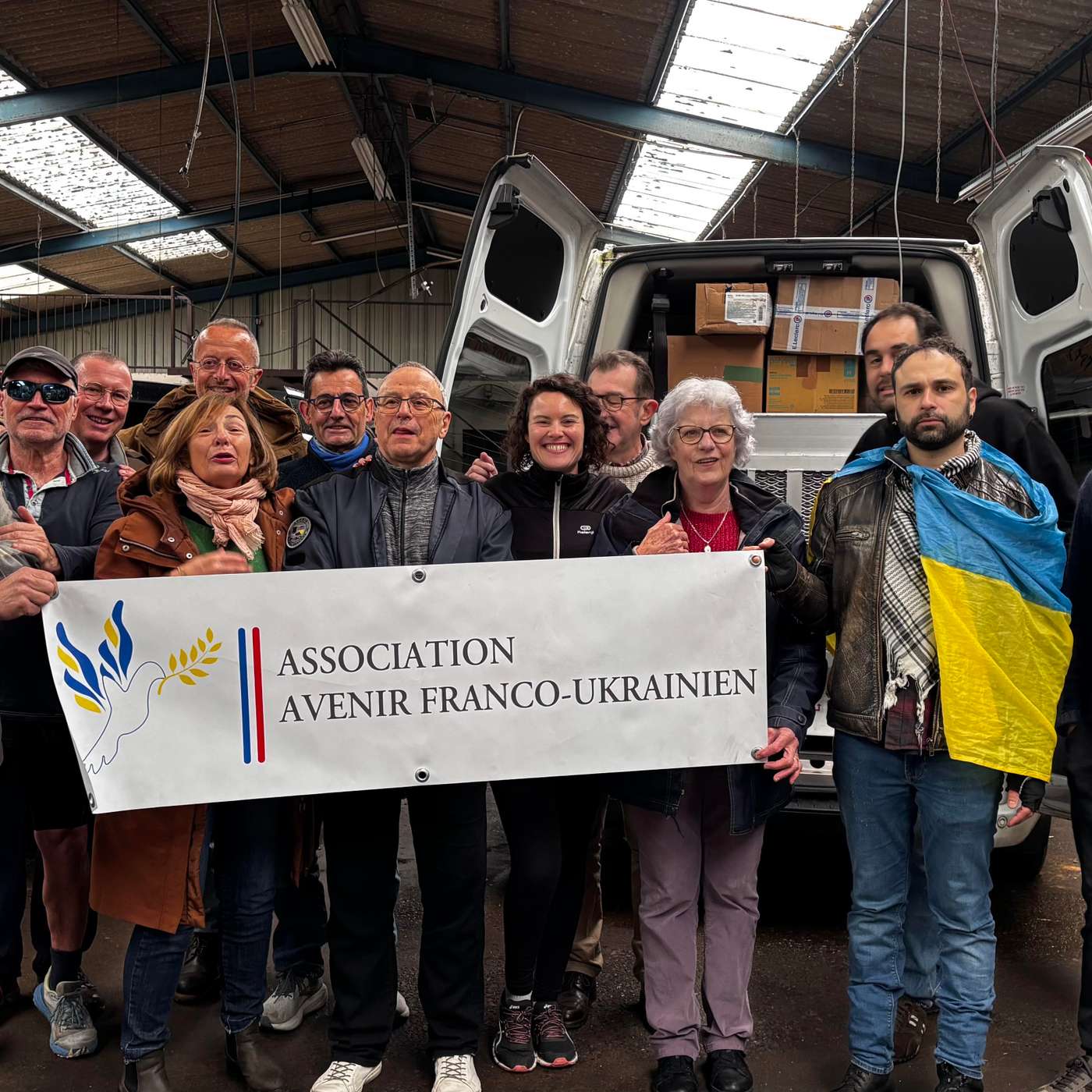 Guerre en Ukraine : « Toute leur vie tenait dans un sac de courses » avec Benoît Durand, président de l'association Avenir Franco Ukrainie
