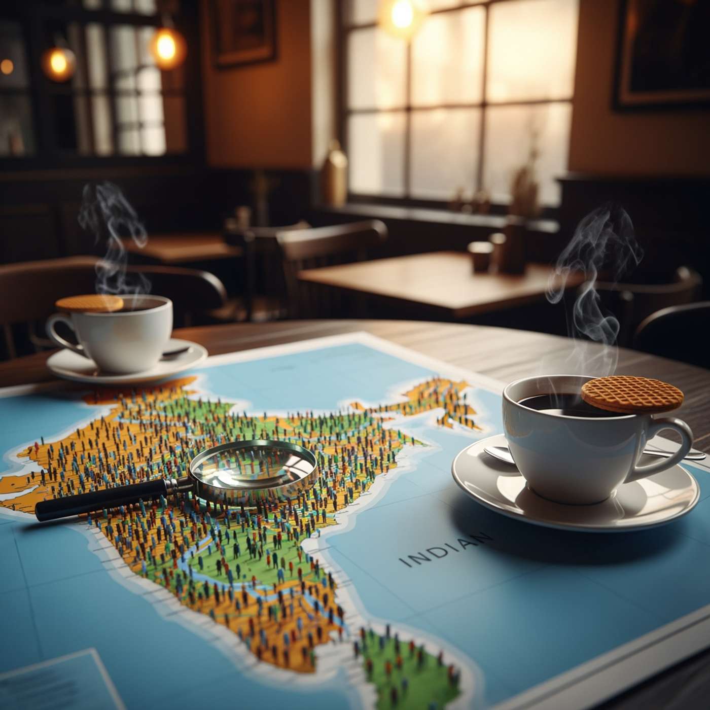 Dutch Dialogues (B1) - DD117: 02 apr — 1,4 miljard mensen tellen?! Hoe begin je daar? (Rick, Sophie & Daan)