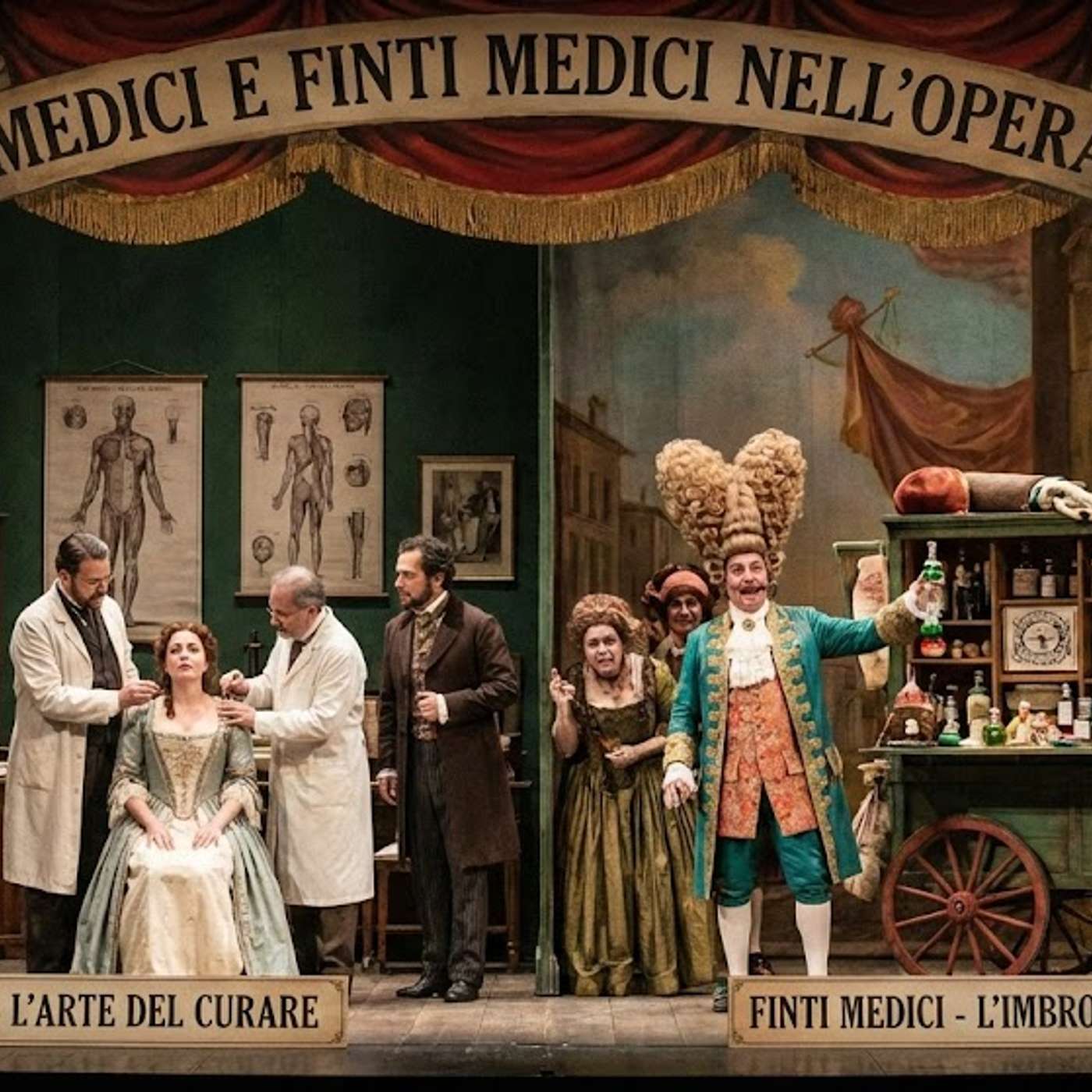 Palco di proscenio - Medici e...finti medici. 1 puntata Palco di proscenio - Medici e...finti medici. 1 puntata
