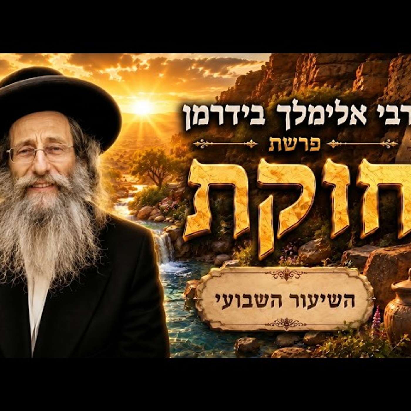 הרב אלימלך בידרמן | פרשת חוקת תשפ"ו (2026) | עלונימייל episode artwork