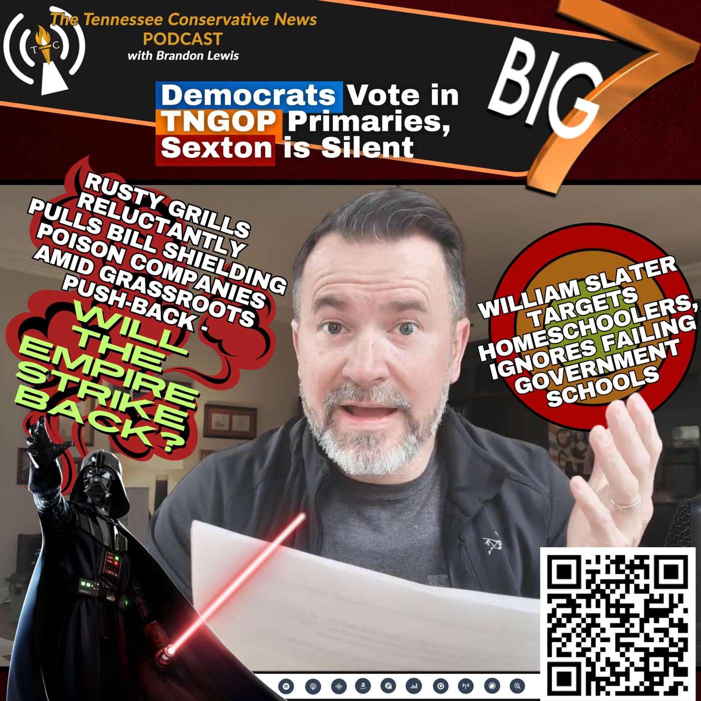 Democrats Vote in TNGOP Primaries, Sexton is Silent... William Slater Targets Homeschoolers, Ignores Failing Government Schools...