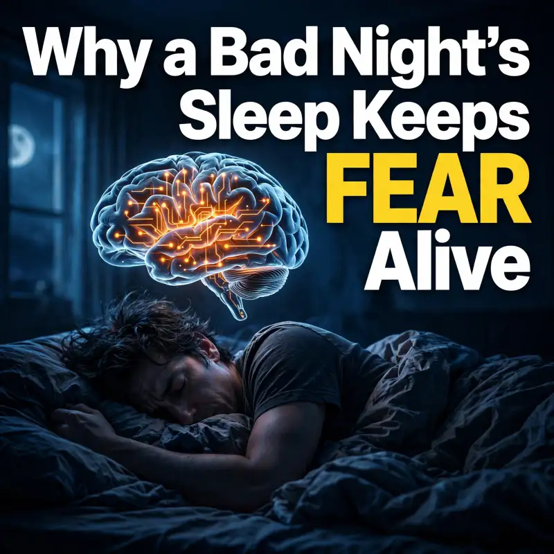 Why a Bad Night's Sleep Keeps Fear Alive