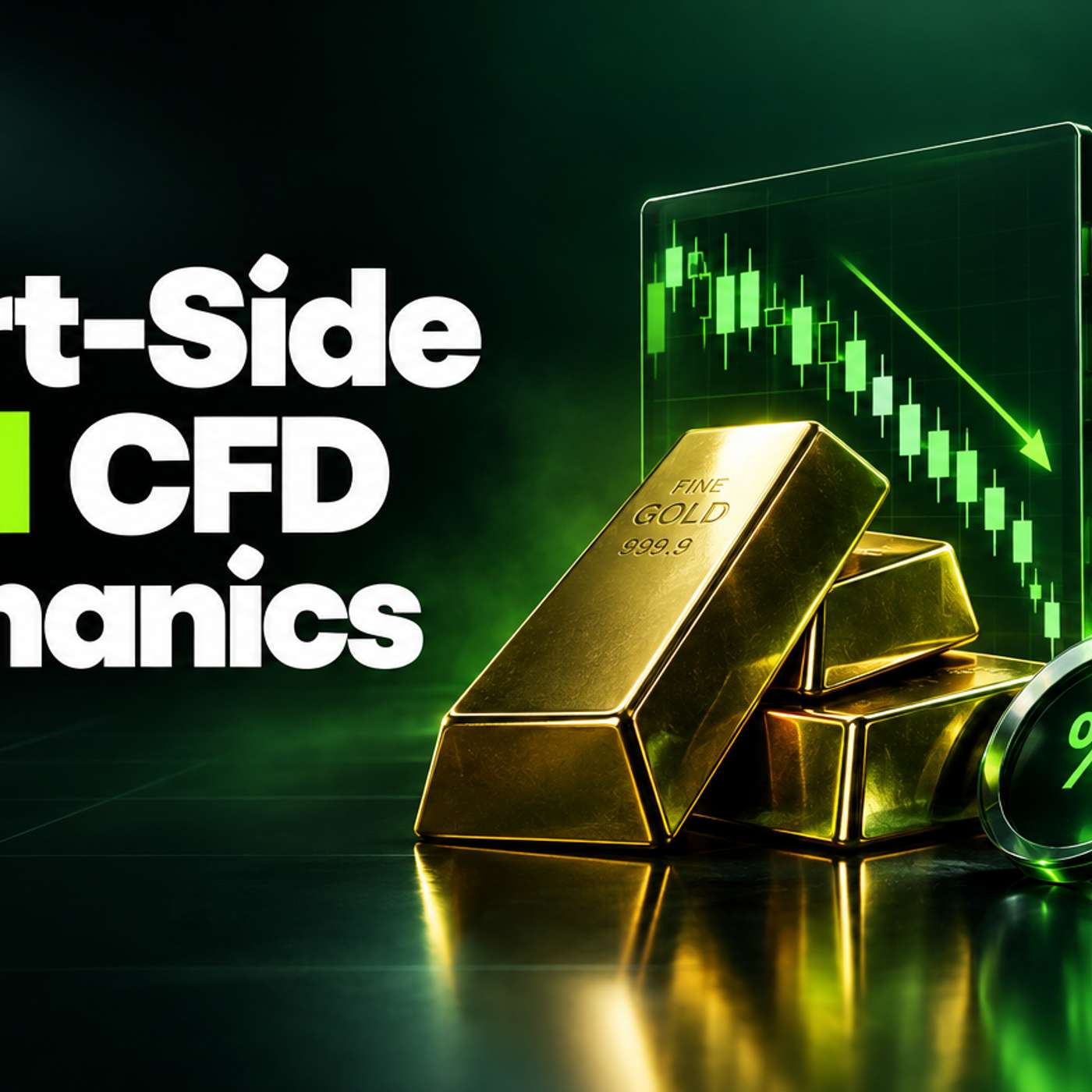 Short-Side Gold CFDs: Mechanics, Swap and Stops