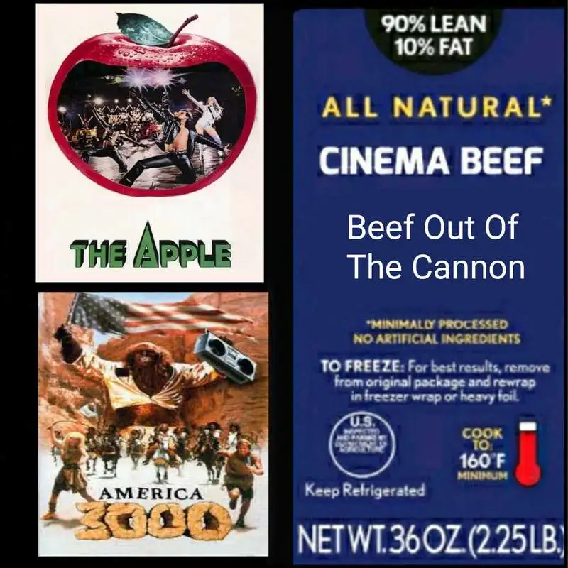 Cinema Beef Podcast : Beef Out Of The Cannon (America 3000/The Apple)