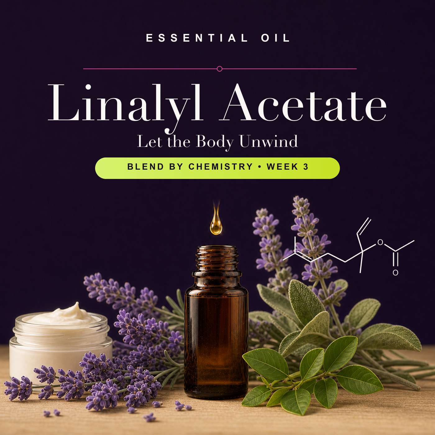 Linalyl Acetate: Let the Body Unwind (Blend by Chemistry, Week 3) episode artwork