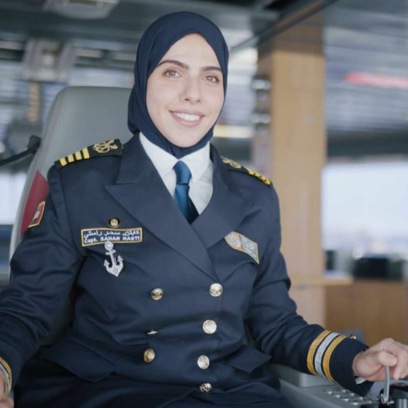 Meet Sahar Rasti, UAE's First Female Ship Captain (26.08.21)