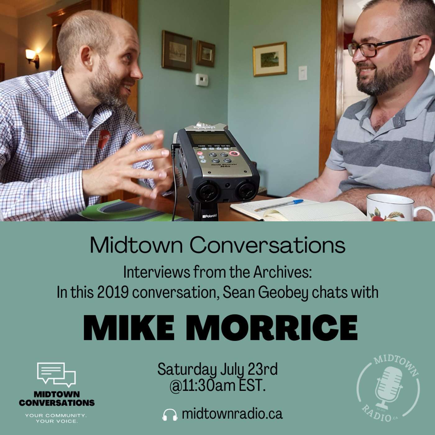 Interviews from the Archives: Green Party Candidate Mike Morrice in 2019 episode artwork