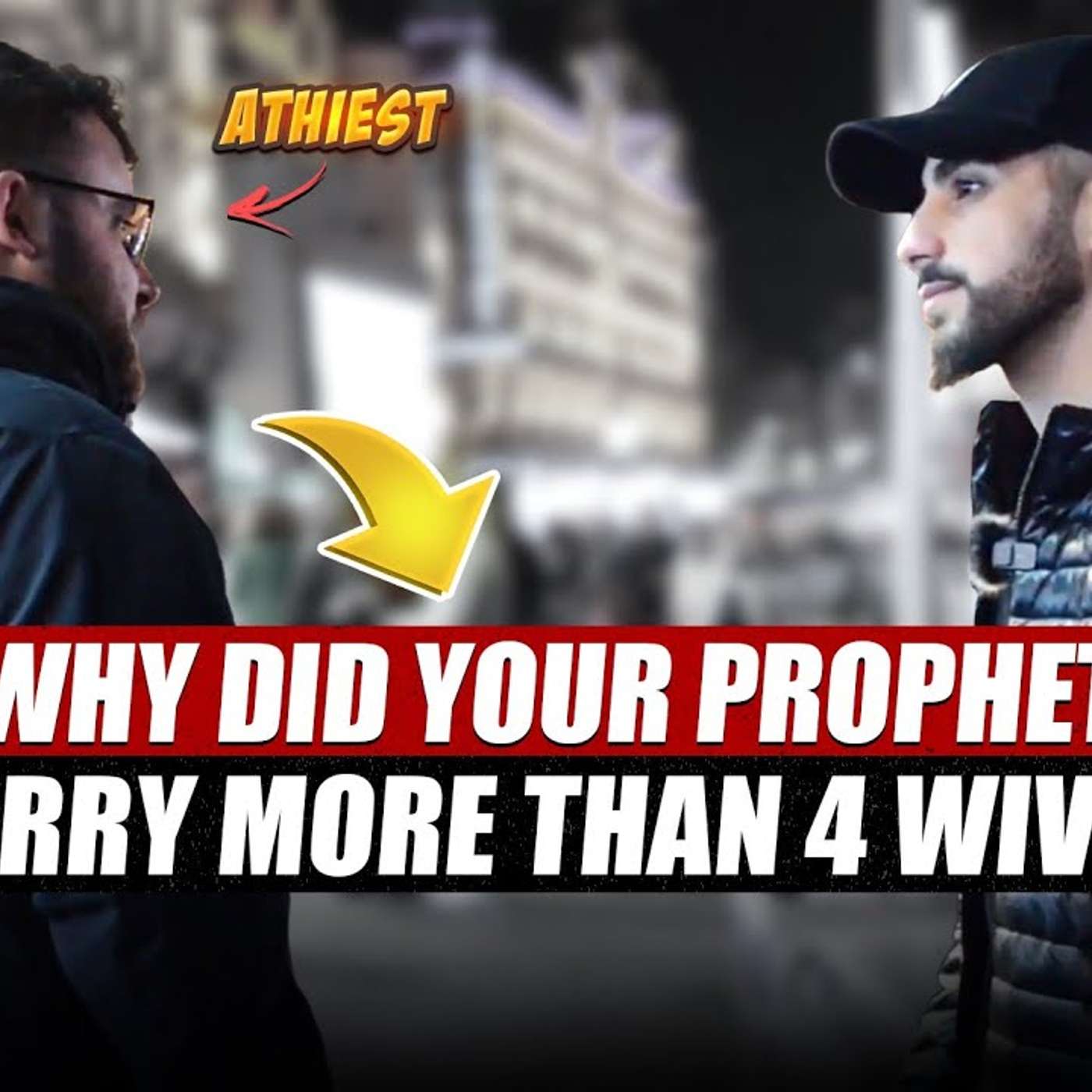 Atheist Questions A Muslim On The Number Of Wives Allowed In Islam! Muhammed Ali episode artwork