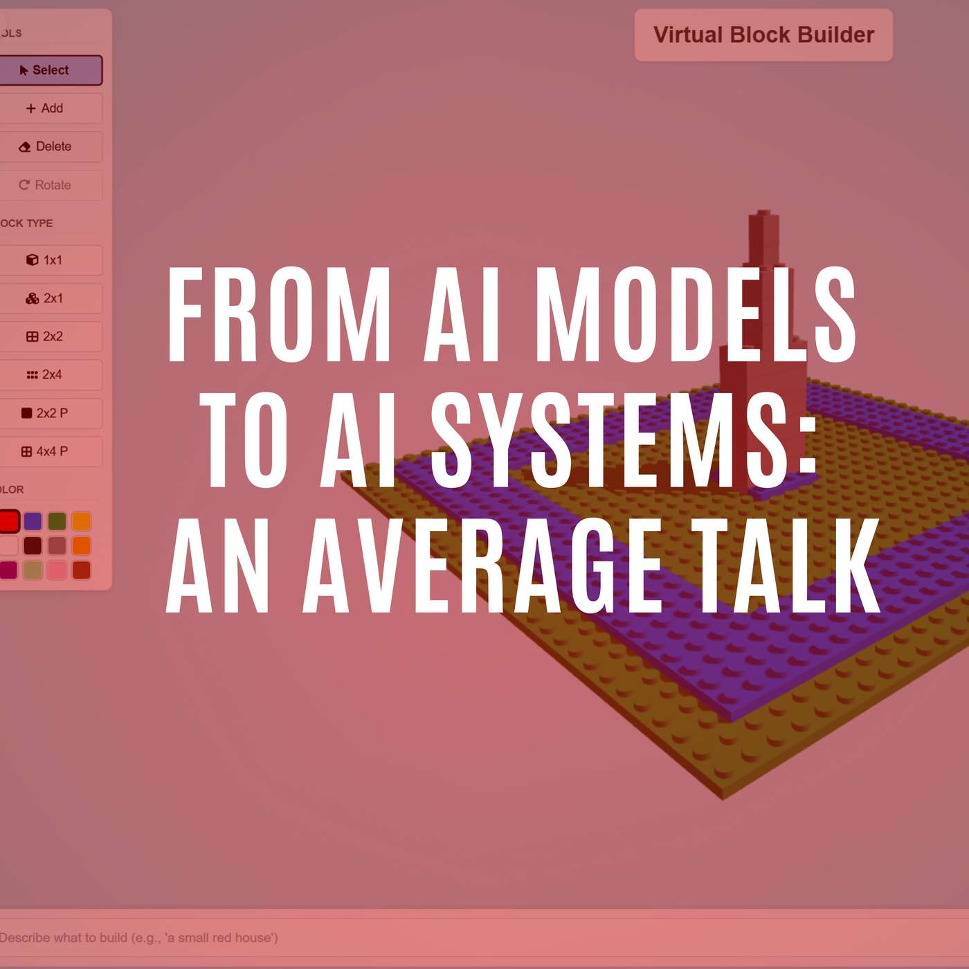 From AI Models to AI Systems and The Future of Vibe Gaming: An Average Talk