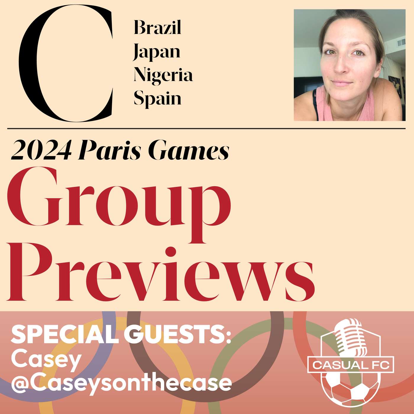 2024 Paris Olympic Footy: Group C feat. @Caseysonthecase