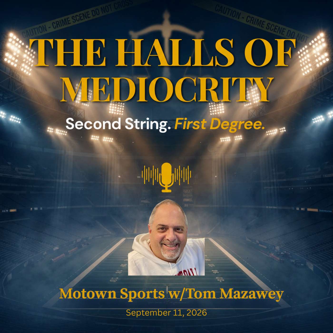Tom Mazawey is back. Michigan is a mess. The NFL is kicking off. Lane Kiffin tried something insane. Let's do some picks. Kevin, Jeff, and Tom open with the Michigan football debrief — Hot Takes: Bryce Underwood hasn't shown him anything, Whittingham loo episode artwork