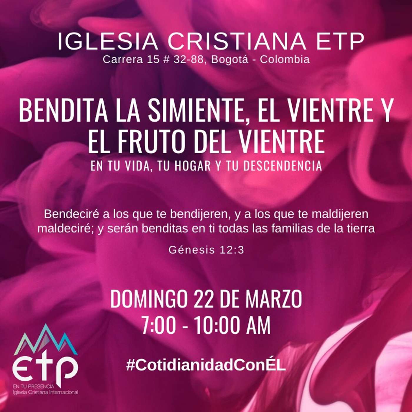 Charlas Iglesia ETP | Pastores Luis Salas y Jeannette Noguera, Iglesia ETP