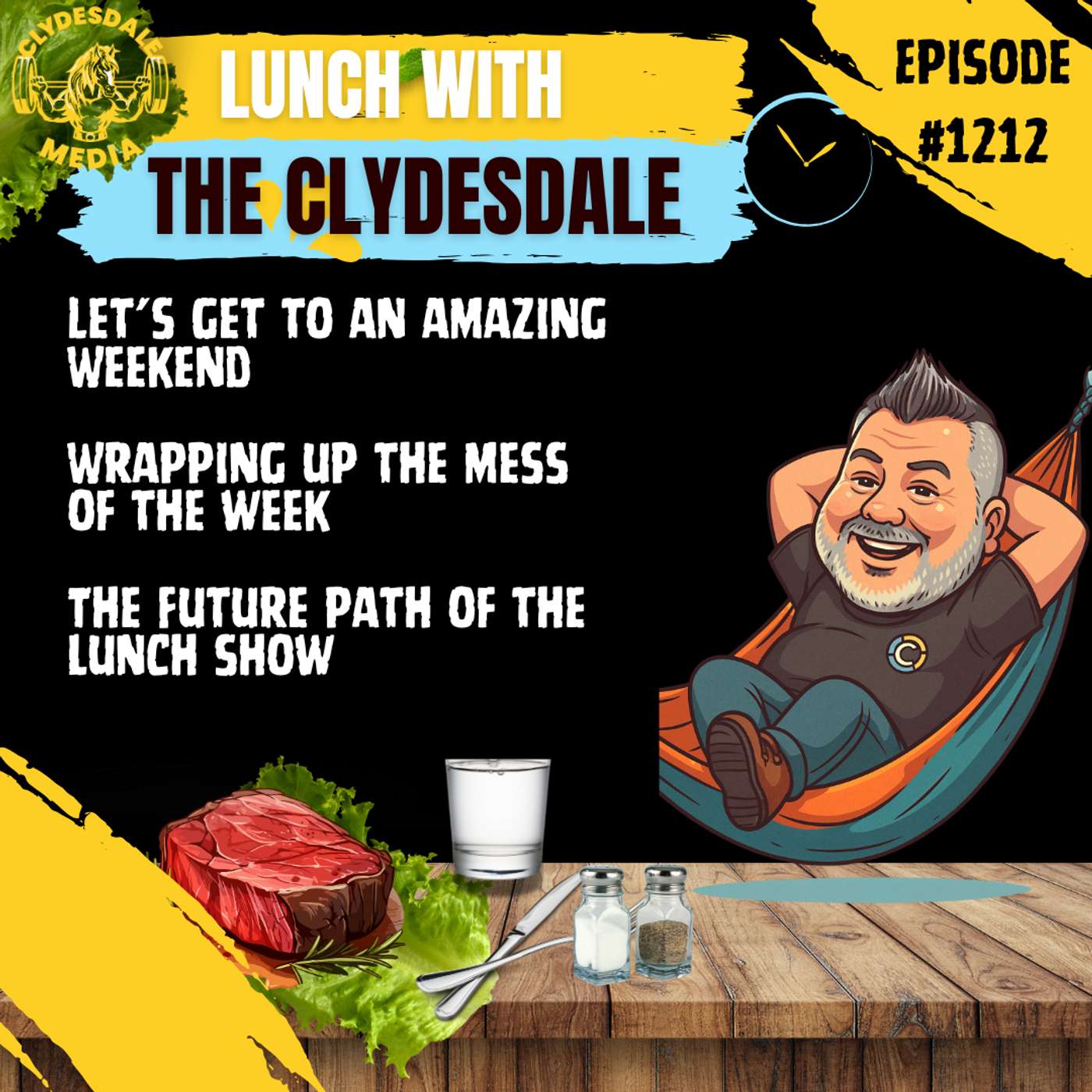 Lunch with the Clydesdale - Are We Talking Conspiracy Theories Again??? episode artwork