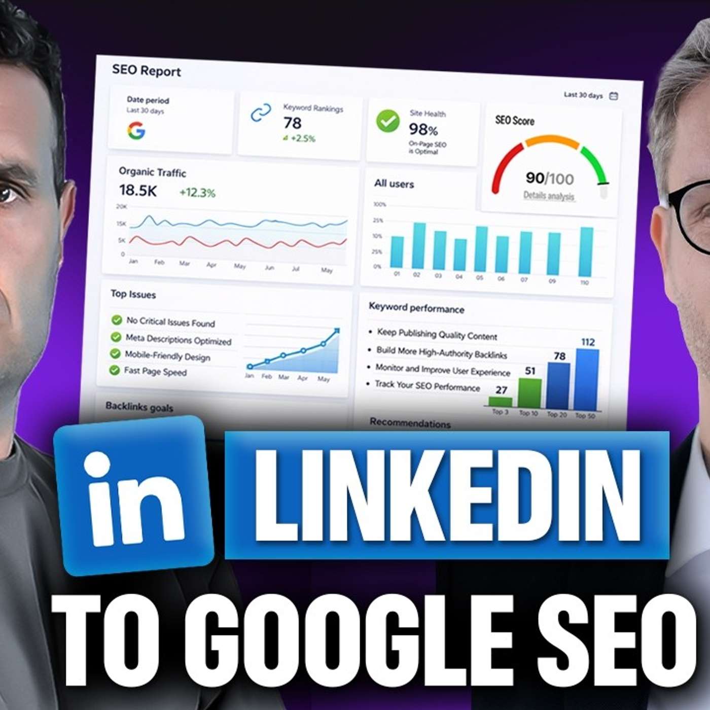 How to rank LinkedIn Statuses in Google - James Dooley Interviews Jesper Nissen episode artwork
