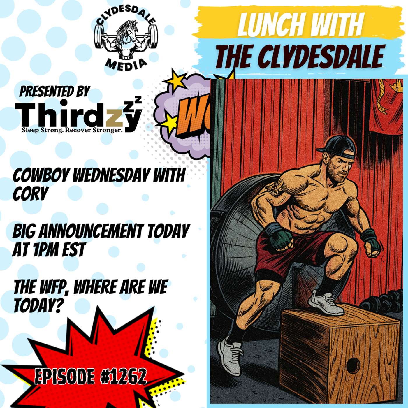 Lunch with the Clydesdale - What is the Big Announcement Today? episode artwork