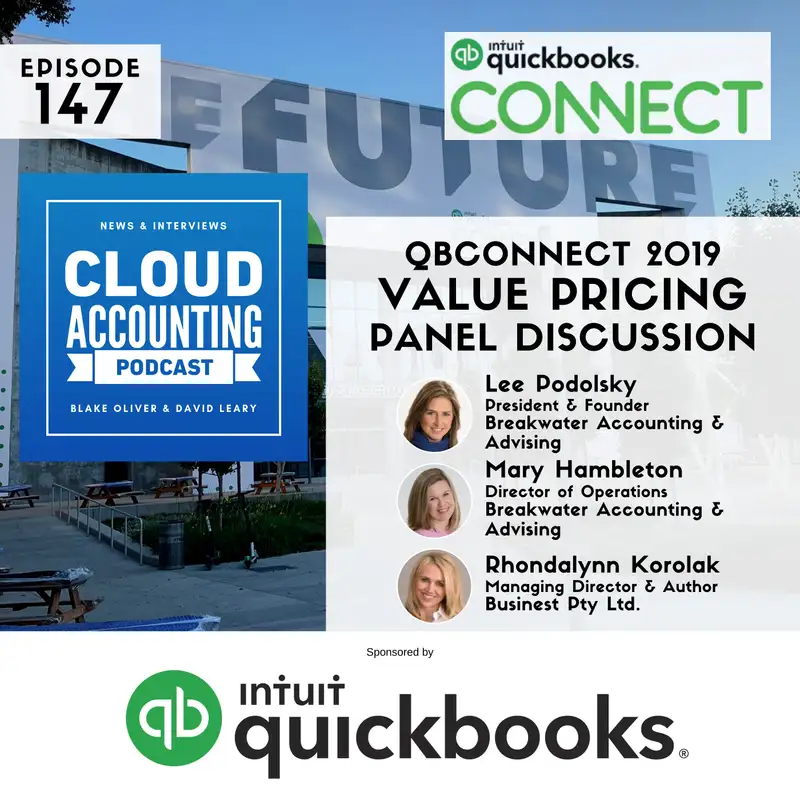 Value pricing panel becomes value pricing consultation 🎙 Live at QuickBooks Connect