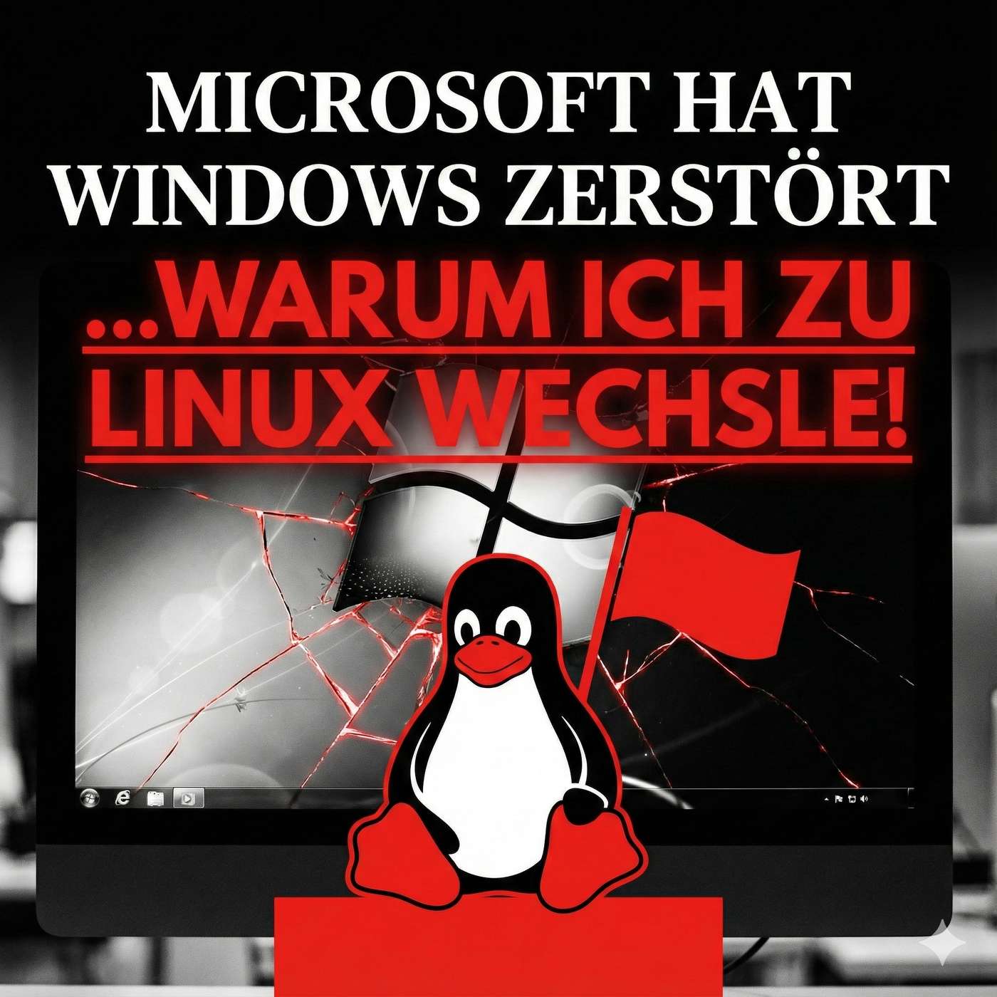 Microsoft hat Windows zerstört - Warum ich zu Linux wechsle Microsoft hat Windows zerstört - Warum ich zu Linux wechsle