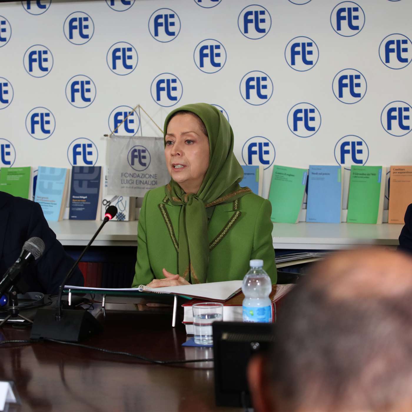Maryam Rajavi at Einaudi Foundation: Iran’s Regime in Crisis