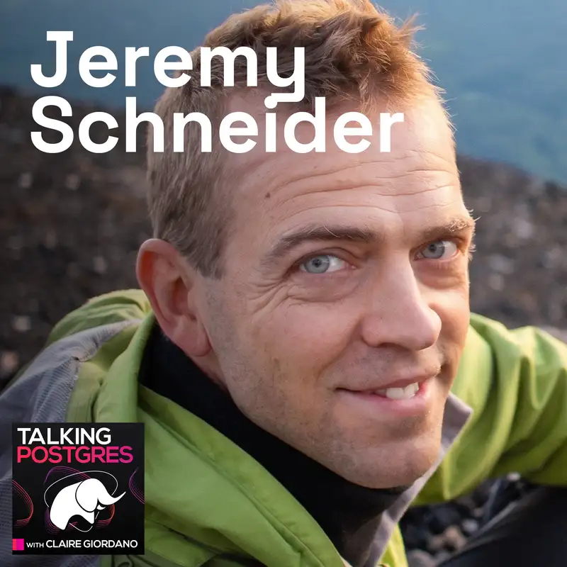 How I got started running a Postgres user group with Jeremy Schneider