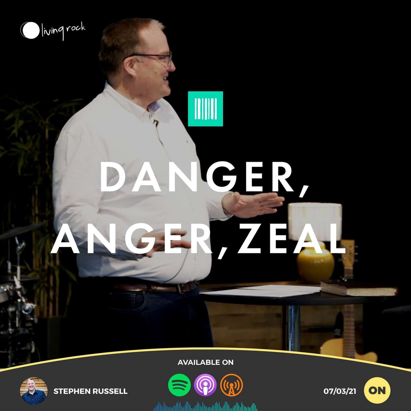 Numbers: Danger, Anger, Zeal | Stephen Russell | 07/03/21 | Online