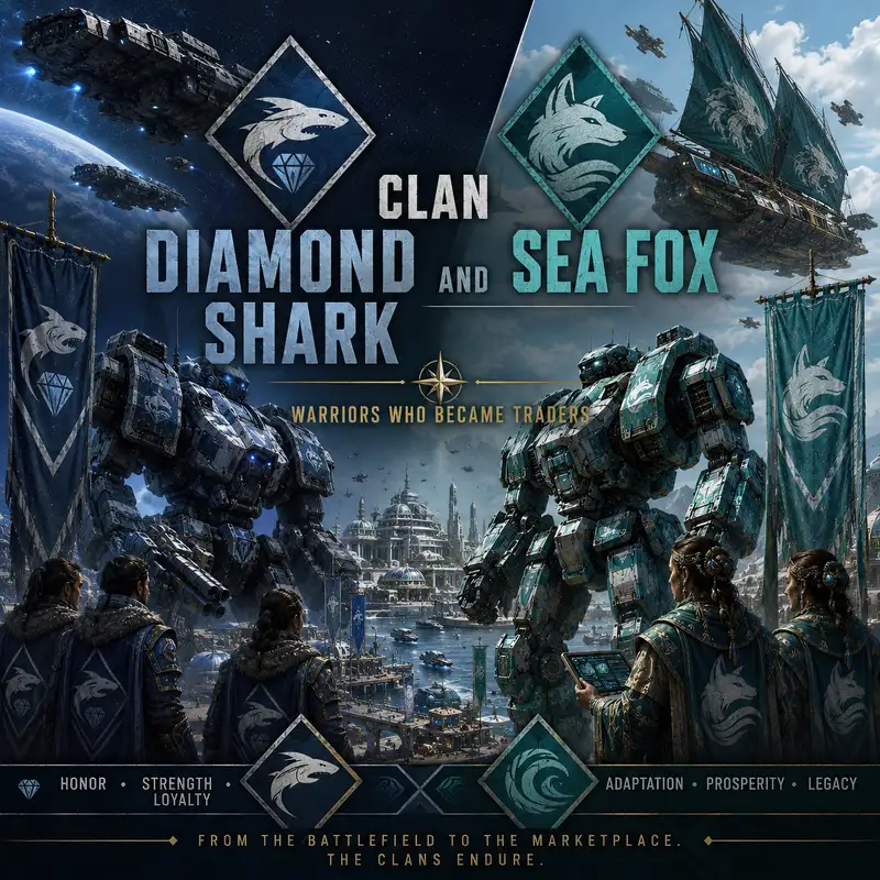 Clan Diamond Shark and Sea Fox: Warriors Who Became Traders