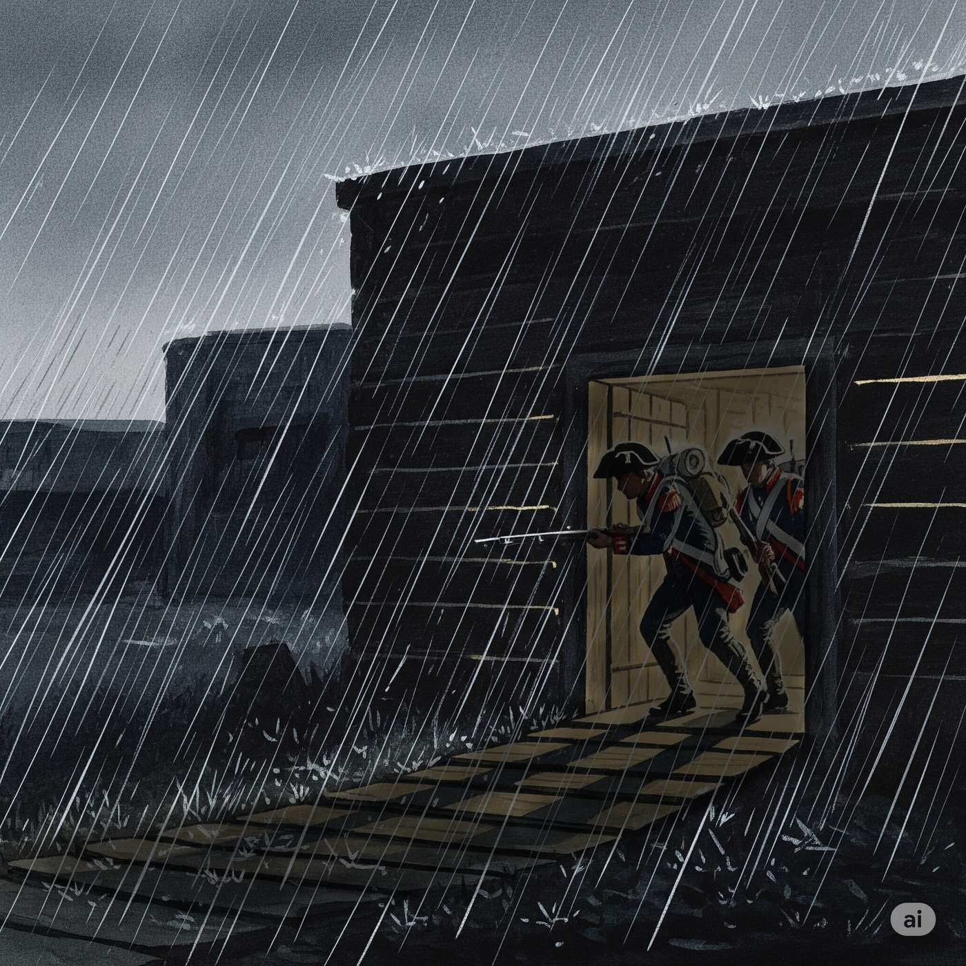 End of the Siege at Fort Stanwix