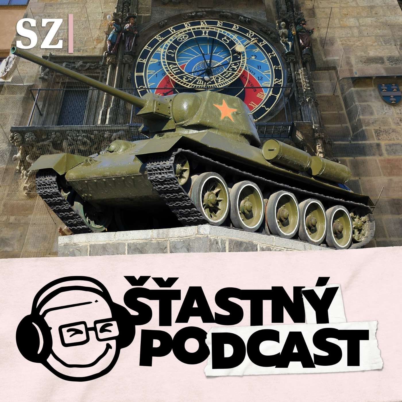 Ruský tank míří na Staromák. Prahu čeká osvobození