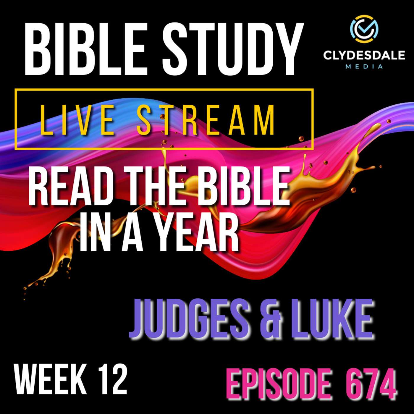 Clydesdale Bible Study - Judges and Luke episode artwork