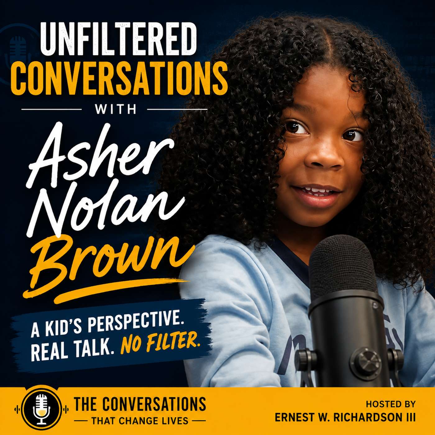 Asher Nolan Brown and Grandpa's Unfiltered Conversation episode artwork