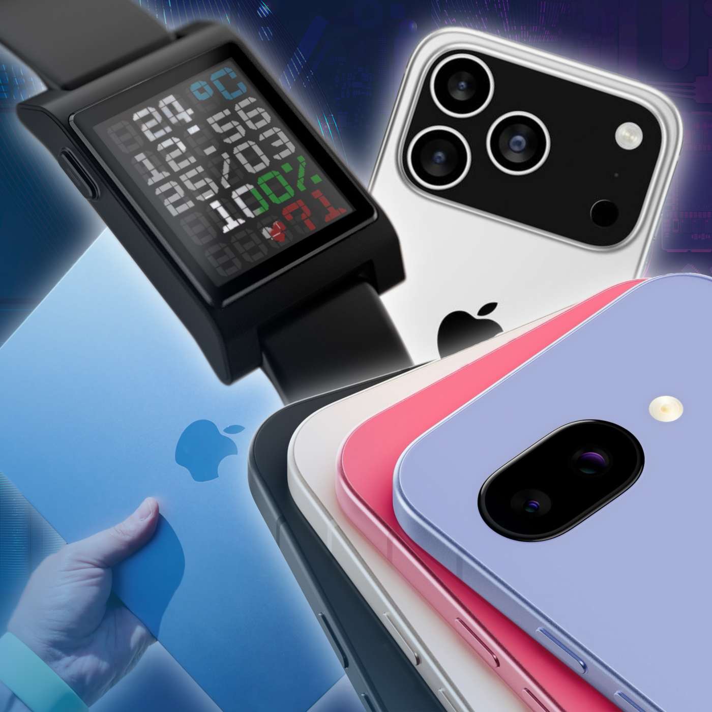 Alexa Will Send Your Recordings to Amazon, M4 MacBook Air vs M4 Pro, Pebble Smart Watches, Pixel 9a Loses Camera Bump