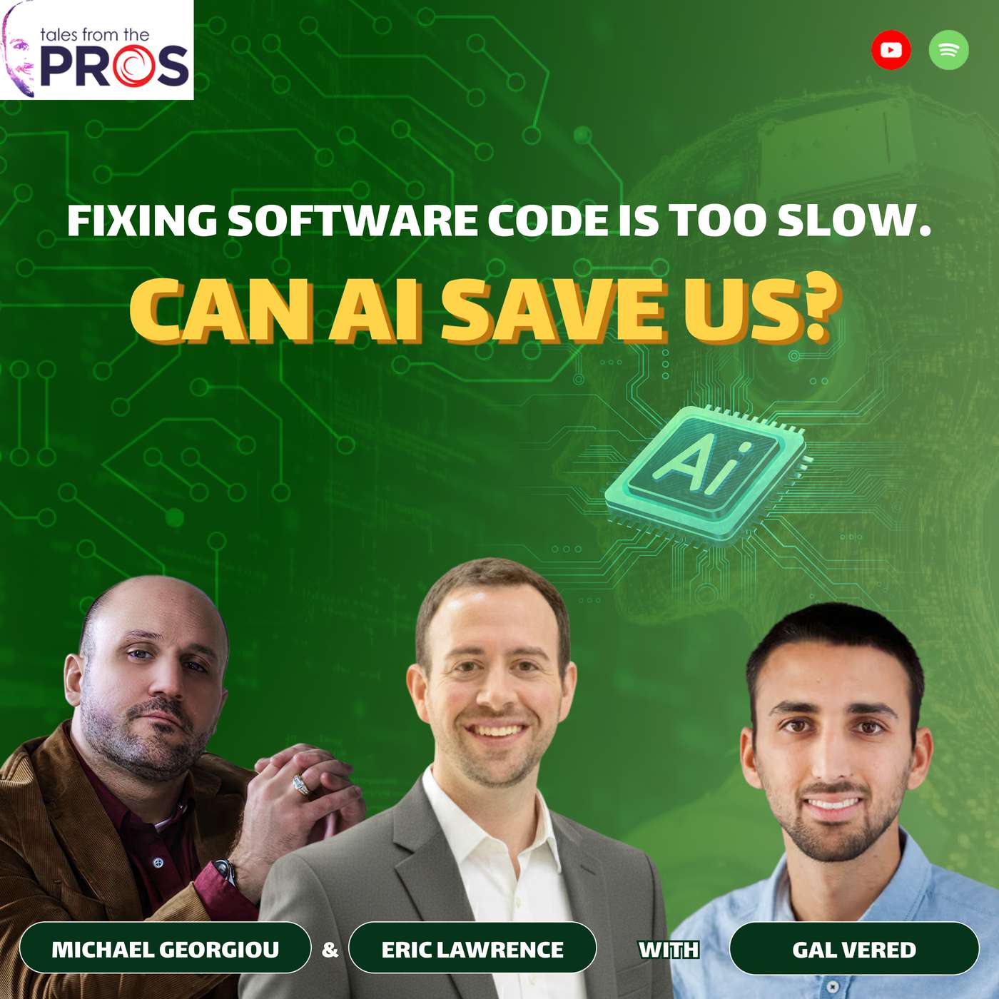 Ep 82 — Fixing Software Code Is Too Slow. Can AI Save Us?