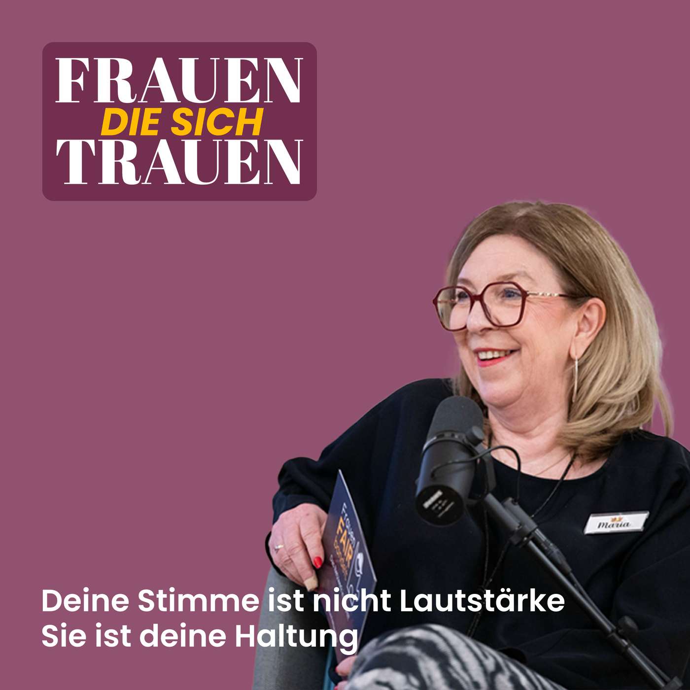 #037 Deine Stimme ist nicht Lautstärke - sie ist deine Haltung episode artwork