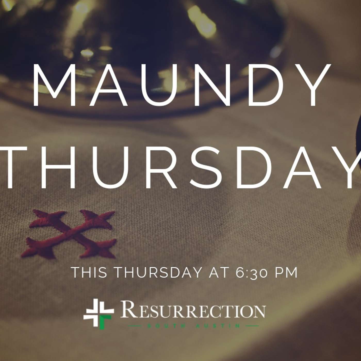Maundy Thursday episode artwork