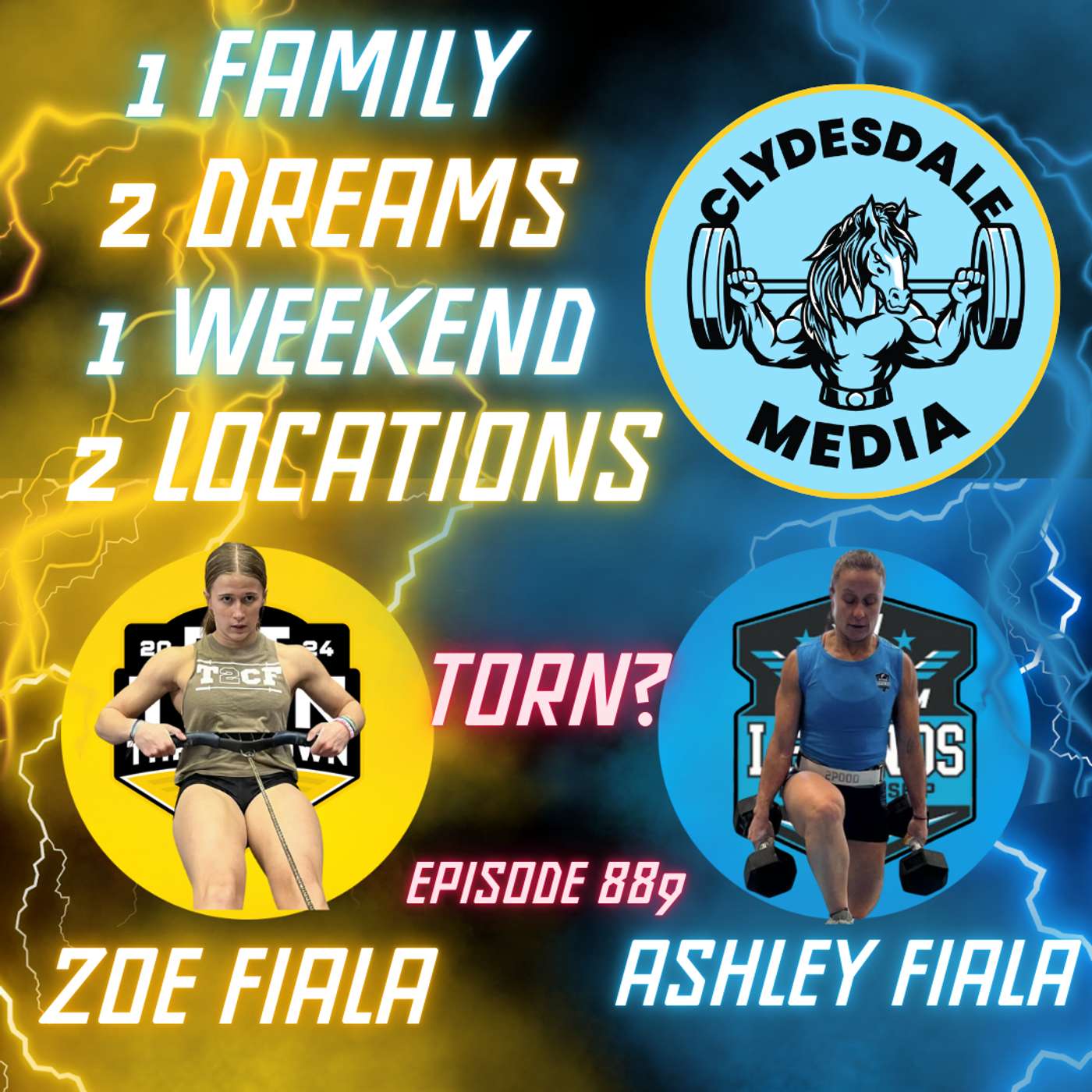 Athletes of the Age Group CrossFit Games | 1 Family, 2 Dreams, 1 Weekend, 2 Locations episode artwork