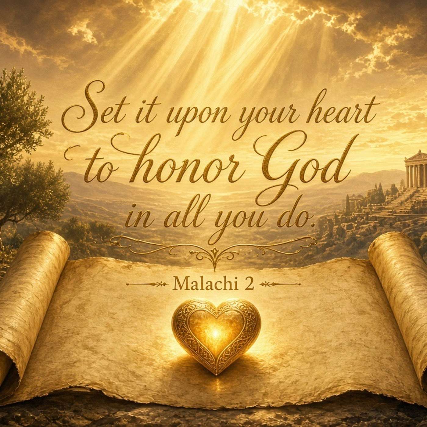 Malachi 2 Have I made a determined decision to be a man or woman of God? episode artwork